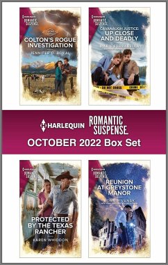 Harlequin Romantic Suspense October 2022 - Box Set (eBook, ePUB) - Bokal, Jennifer D.; Ferrarella, Marie; Whiddon, Karen; Vanak, Bonnie