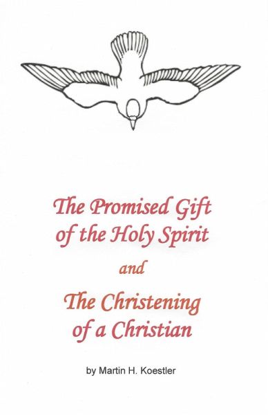 The Promised Gift of the Holy Spirit and the Christening of a Christian (eBook, ePUB) The Promised Gift of the Holy Spirit and the Christening of a Christian (eBook, ePUB)