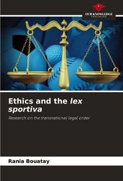 Ethics and the lex sportiva Cover Ethics and the lex sportiva