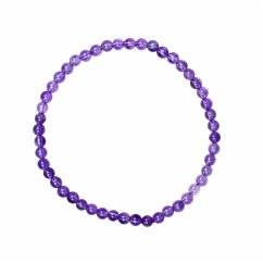 Armband, Amethyst extra, 04mm Kugeln