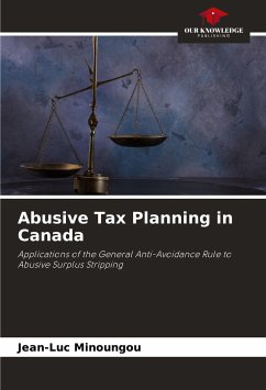 Abusive Tax Planning in Canada - Minoungou, Jean-Luc