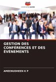 GESTION DES CONFÉRENCES ET DES ÉVÉNEMENTS