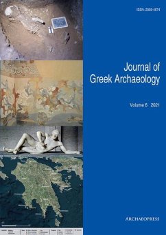 Cover Journal of Greek Archaeology Volume 6 2021