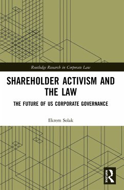 Shareholder Activism and the Law - Solak, Ekrem