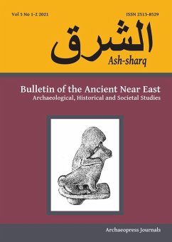 Cover Ash-sharq: Bulletin of the Ancient Near East No 5 1-2, 2021