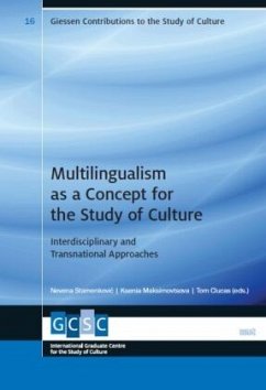 Cover Multilingualism as a Concept for the Study of Culture