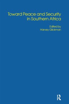 Cover Toward Peace Security Southern (eBook, ePUB)