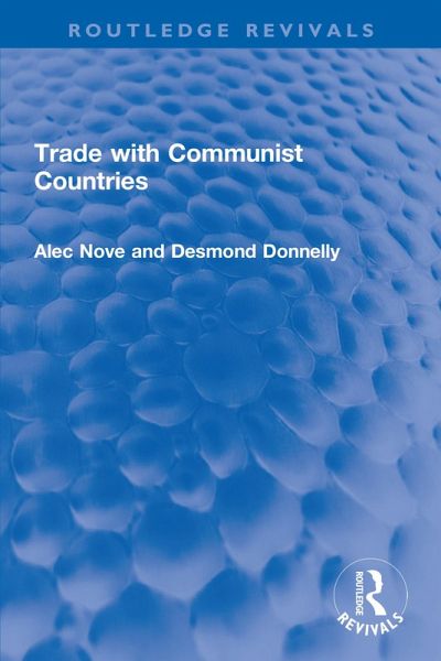 Trade with Communist Countries (eBook, PDF)