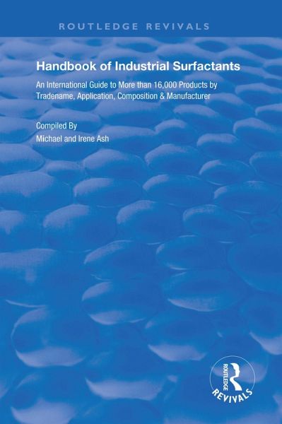 Handbook of Industrial Surfactants (eBook, ePUB)