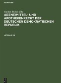 Arzneimittel- und Apothekenrecht der Deutschen Demokratischen Republik. Lieferung 7/8