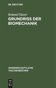 Cover Grundriß der Biomechanik