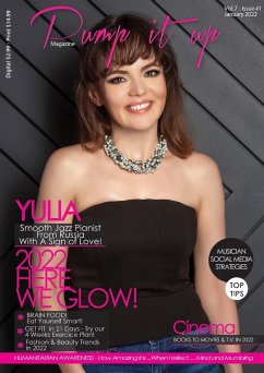 Pump it up Magazine - Yulia Smooth Jazz Pianist From Russia With A Sign Of Love - Magazine, Pump It Up; Boudjaoui, Anissa; Sutton, Michael B.
