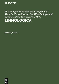 Limnologica, Band 2, Heft 4, Limnologica Band 2, Heft 4