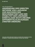 Anwendung der direkten Methode von Ljapunow zum Nachweis der Beschränktheit und der Stabilität der Lösungen einer Klasse nichtlinearer Differentialgleichungen zweiter Ordnung