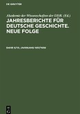Jahresberichte für deutsche Geschichte. Neue Folge. Band 9/10, Jahrgang 1957/1958