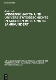 Wissenschafts- und Universitätsgeschichte in Sachsen im 18. und 19. Jahrhundert