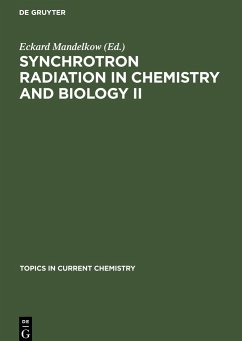 Synchrotron Radiation in Chemistry and Biology II