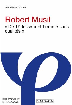 Robert Musil - Cometti, Jean-Pierre