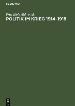 Politik im Krieg 1914¿1918