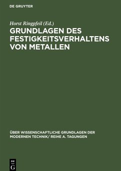 Grundlagen des Festigkeitsverhaltens von Metallen