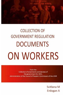 Cover Collection of Government Documents on Workers, 1920-1921