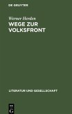 Wege zur Volksfront