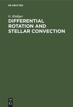 Cover Differential Rotation and Stellar Convection