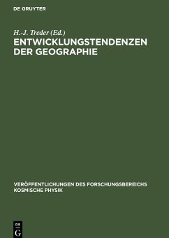 Entwicklungstendenzen der Geographie