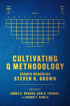 Cultivating Q Methodology (eBook, ePUB) - Rhoads, James C.