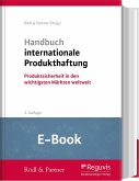 Handbuch internationale Produkthaftung (E-Book) (eBook, PDF)