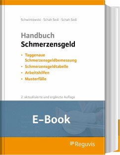 Handbuch Schmerzensgeld (E-Book) (eBook, PDF) - Schwintowski, Hans-Peter; Sedi, Cordula Schah; Sedi, Michel Schah