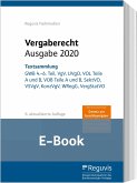 Vergaberecht - Ausgabe 2020 (E-Book) (eBook, PDF)