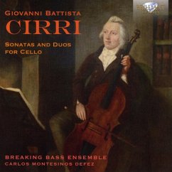 Cirri:Sonatas And Duos For Cello - Montesinos,Carlos/Breaking Bass Ensemble