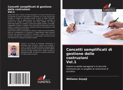 Concetti semplificati di gestione delle costruzioni Vol.1 - Onyeji, Williams