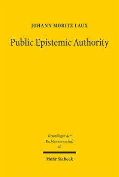 Public Epistemic Authority - Laux, Johann Moritz