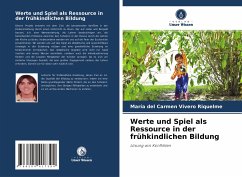 Werte und Spiel als Ressource in der frühkindlichen Bildung - Vivero Riquelme, María del Carmen