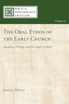 The Oral Ethos of the Early Church (eBook, ePUB)