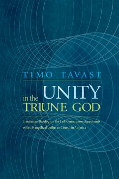 Unity in the Triune God (eBook, ePUB) - Tavast, Timo