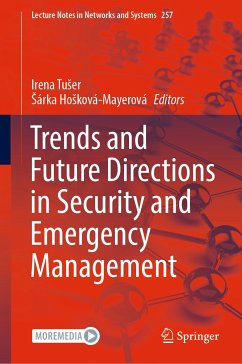 Trends and Future Directions in Security and Emergency Management (eBook, PDF)