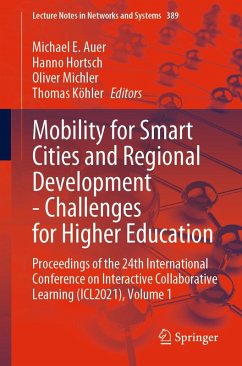 Cover Mobility for Smart Cities and Regional Development - Challenges for Higher Education (eBook, PDF)
