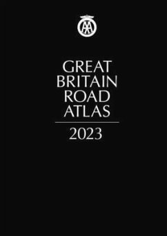 Great Britain Road Atlas 2023 Leather