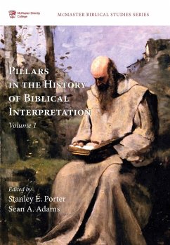 Cover Pillars in the History of Biblical Interpretation, Volume 1 (eBook, ePUB)