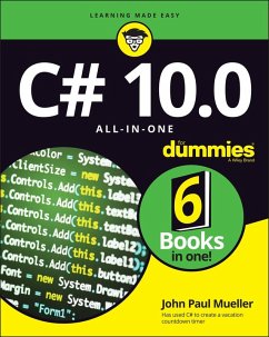 C# 10.0 All-in-One For Dummies (eBook, ePUB) - Mueller, John Paul