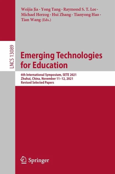 Emerging Technologies for Education (eBook, PDF) Emerging Technologies for Education (eBook, PDF)