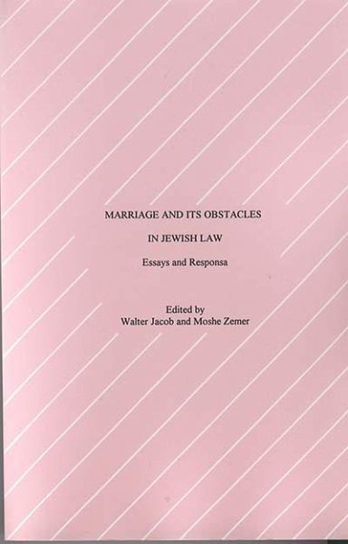 Marriage and Its Obstacles in Jewish Law (eBook, PDF)