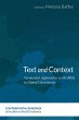 Text and Context (eBook, ePUB) - Bild 1