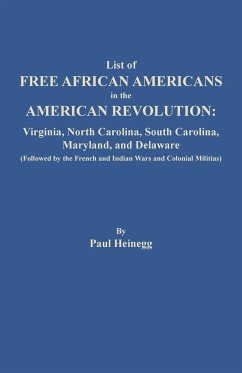 List of Free African Americans in the American Revolution