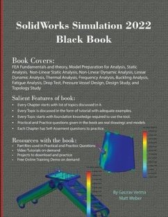 SolidWorks Simulation 2022 Black Book - Verma, Gaurav; Weber, Matt