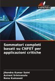 Sommatori completi basati su CNFET per applicazioni critiche