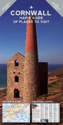 Cover Cornwall Map and Guide of Places to Visit